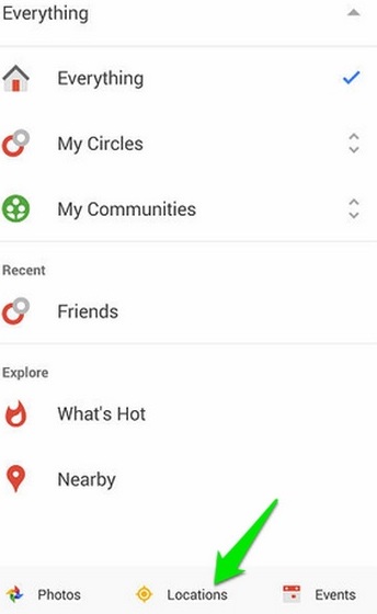 Get directions to a friend’s location with Google+