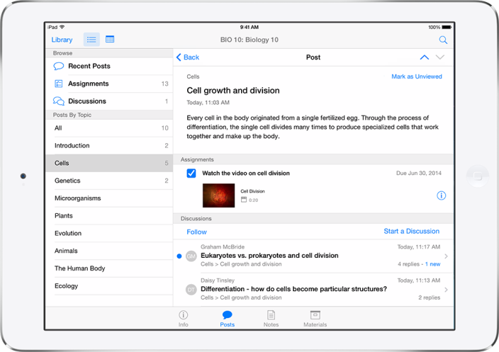 Apple announces iTunes U update with iPad Course Creation, Student Discussions & more