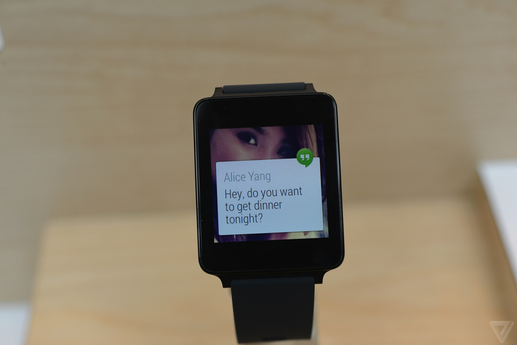 The LG G Watch
