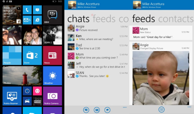BlackBerry’s BBM messenger app officially arrives on Windows Phone