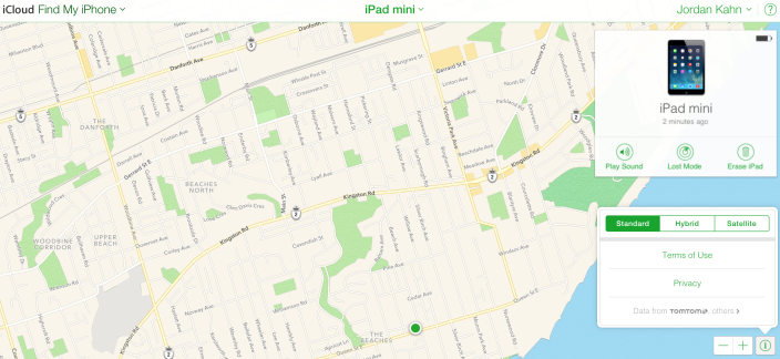 In direct competition with Google, Apple brings its Maps to the web for Find my iPhone