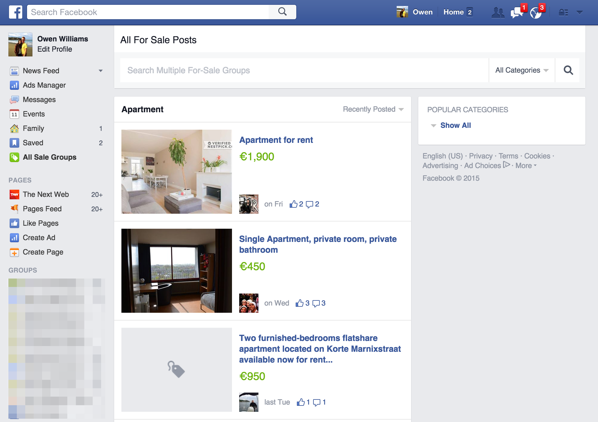 “Facebook Tests Potential New Feature Emulating eBay Shopping Model”