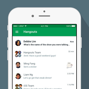 Google Hangouts Revamps iOS App for Enhanced User Experience