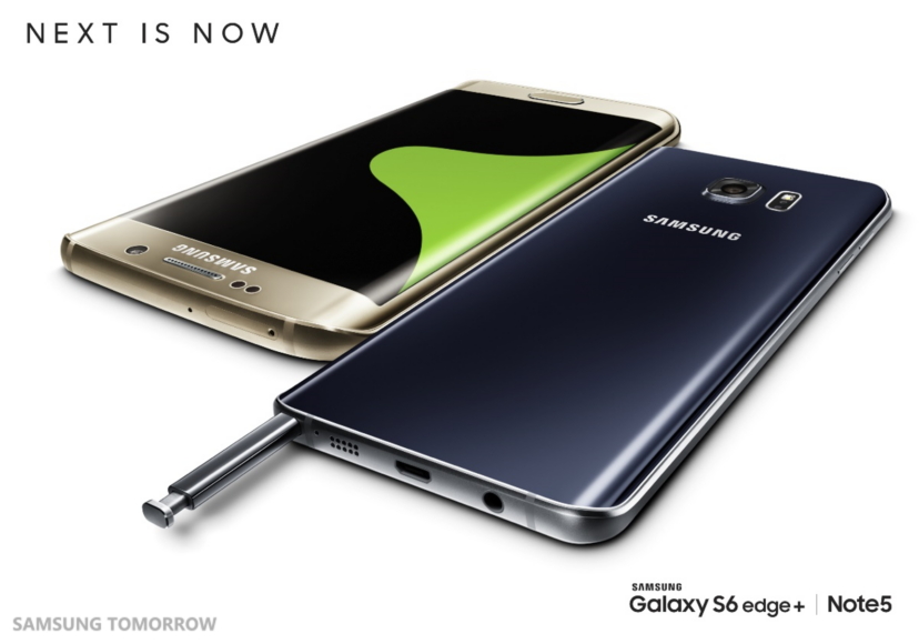 Samsung Unveils Galaxy Note5 and Galaxy S6 edge+ with Advanced Tech Features; Samsung Pay Set for Launch
