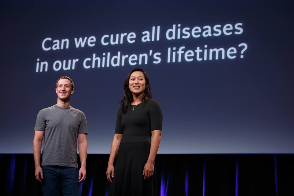 Mark Zuckerberg and Priscilla Chan Pledge $3 Billion to Eradicating All Diseases
