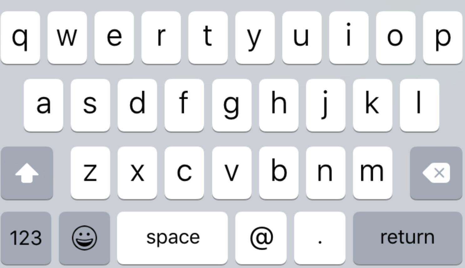 Hidden One-Handed Keyboard Discovered in iOS Devices