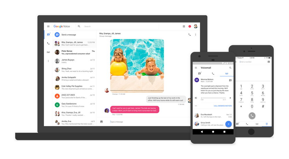 After Years Of Neglect, Google Voice Gets Major Facelift In New Updates