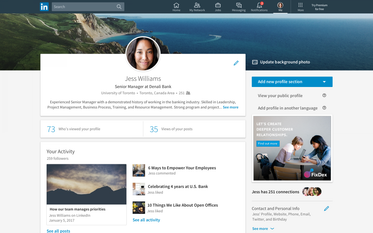 LinkedIn Unveils Refreshed Desktop Site Featuring Mobile-Inspired Design