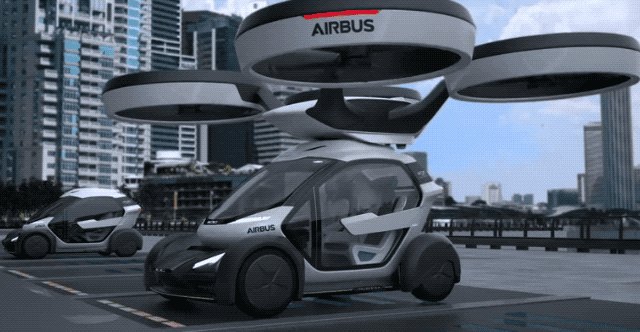 Airbus Advances in Futuristic Transportation with its Revolutionary Pop.Up Modular Flying Car System