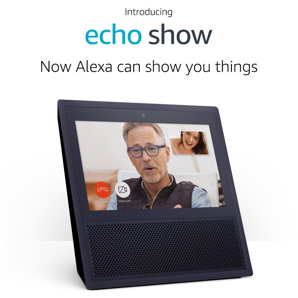 Amazon Debuts Echo Show, Second Alexa-Enabled Home Device with A Vivid 7-Inch Screen