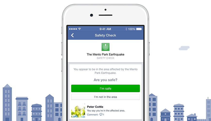 Facebook Augments Site Safety With New Dedicated Button for Safety Check Feature