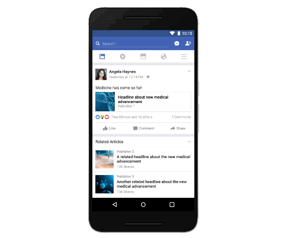 Facebook Enlists Fact Checkers for Quality Control in “Related Articles” Section