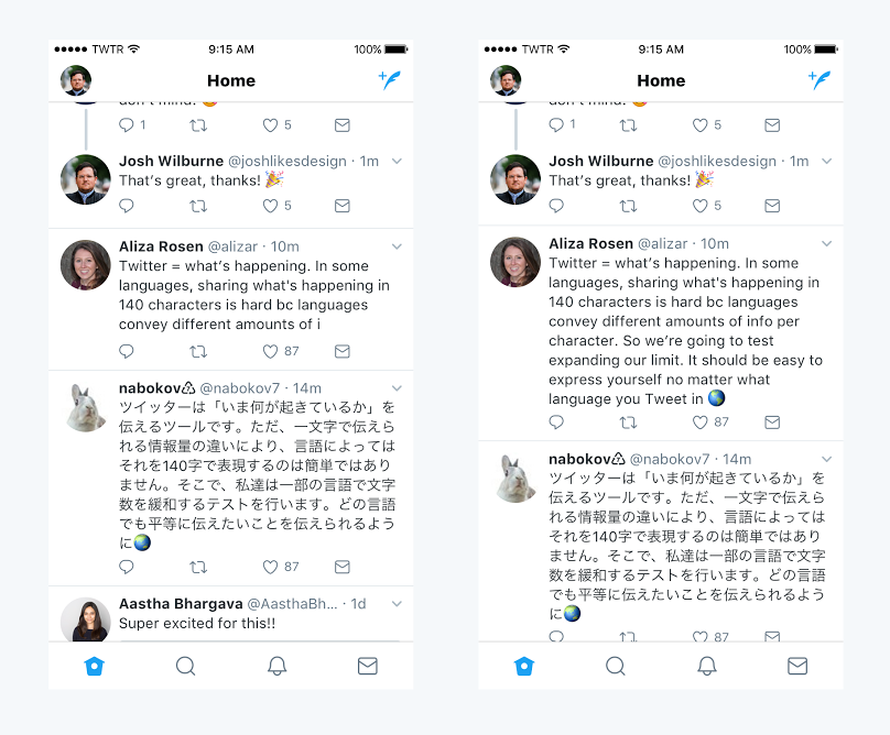 Twitter Considers Doubling Character Limit to Foster Better Expression Across Languages