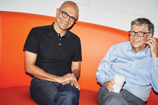 Views Collide: Bill Gates and Satya Nadella Contest Elon Musk over AI’s Apocalyptic Portrayal
