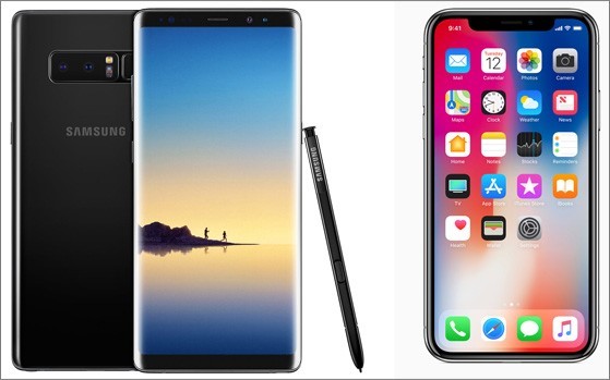 iPhone X vs. Samsung Galaxy Note 8: A Detailed Comparative Review