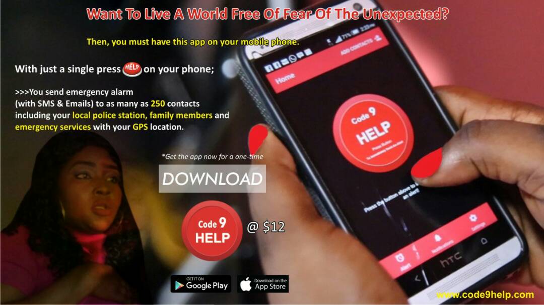 Code9Help App Will Help Tackle Crime And Insecurity In Nigeria
