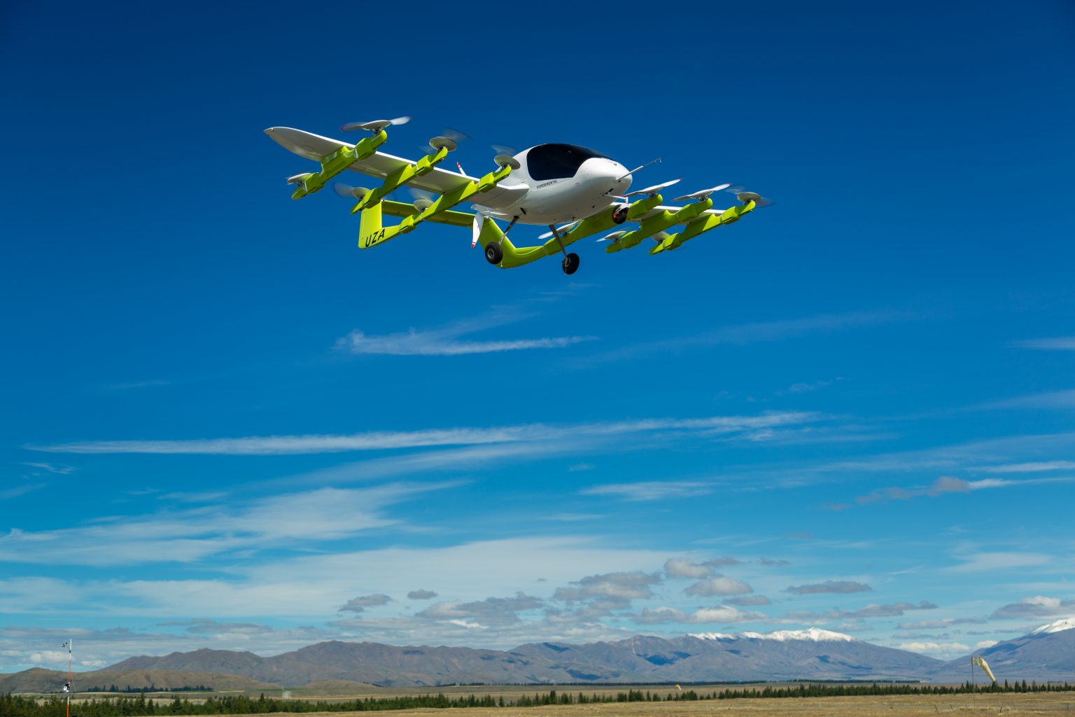 Google Co-Founder Larry Page Backed Flying Taxi “Cora” Flies In New Zealand