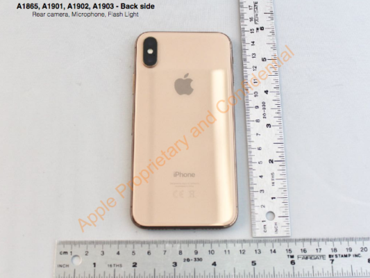 Apple’s Unreleased Gold iPhone X Revealed In An FCC Filing