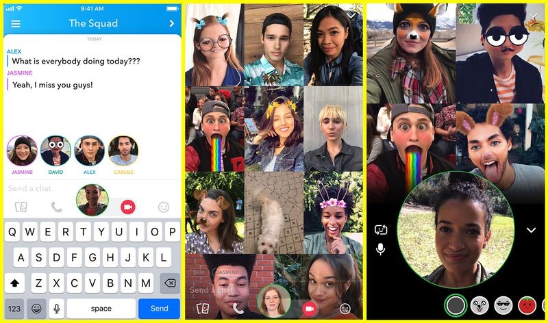 Snapchat Introduces Group Video Chat And Friend Tagging In Stories
