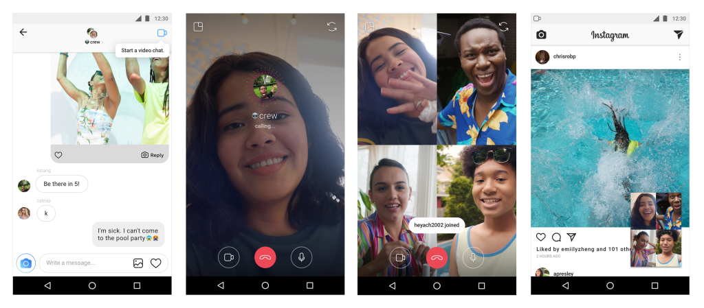 Instagram’s Video Chat And New Custom AR Filters Arrive Today