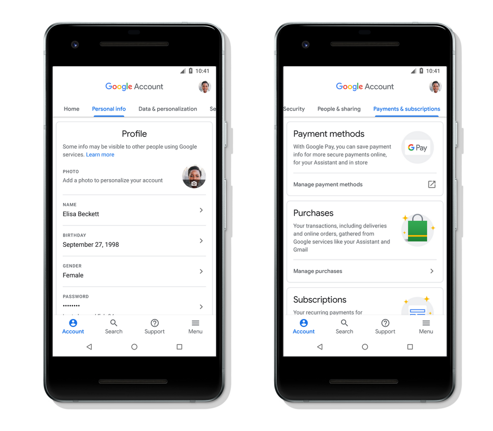 Google’s Redesigned Account Hub Makes It Easier To Control And Search Your Settings