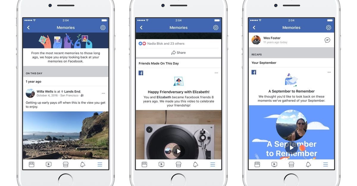 Facebook Launches Memories Page To Remind You Of The Good Days