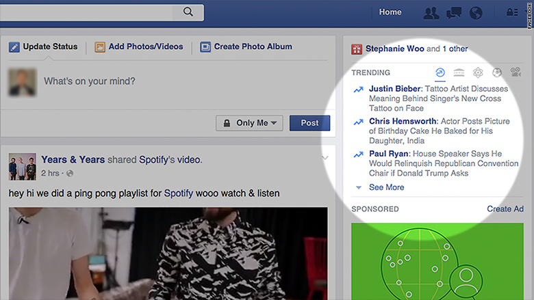 Facebook Is Shutting Down Its Trending Topics Section