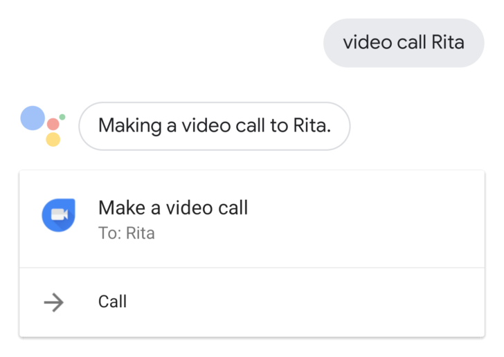 Google Assistant Can Now Make Duo Video Calls