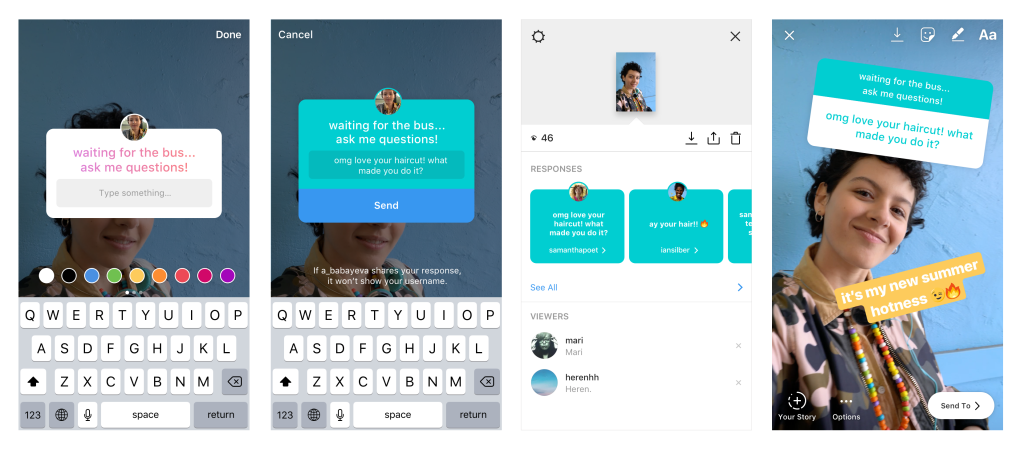 Instagram Adds The Questions Sticker, A New Way To Poll Your Friends