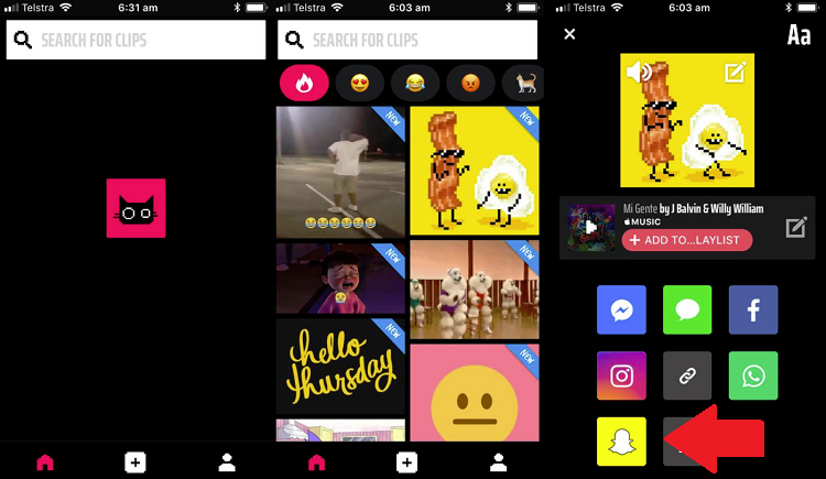 You Can Now Add Music GIFs To Your Snaps And Stories In Snapchat