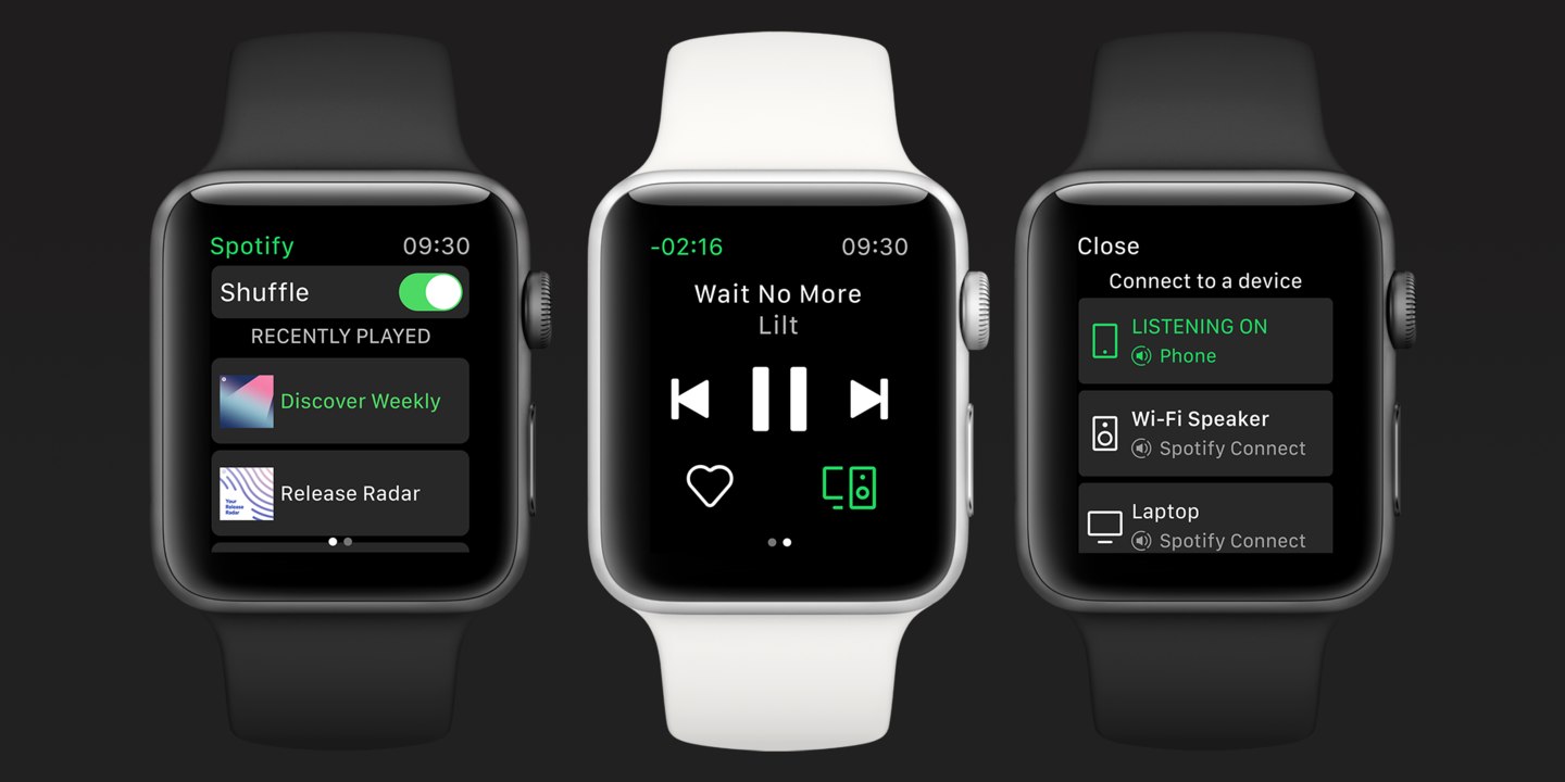 Spotify Launches Its Apple Watch App