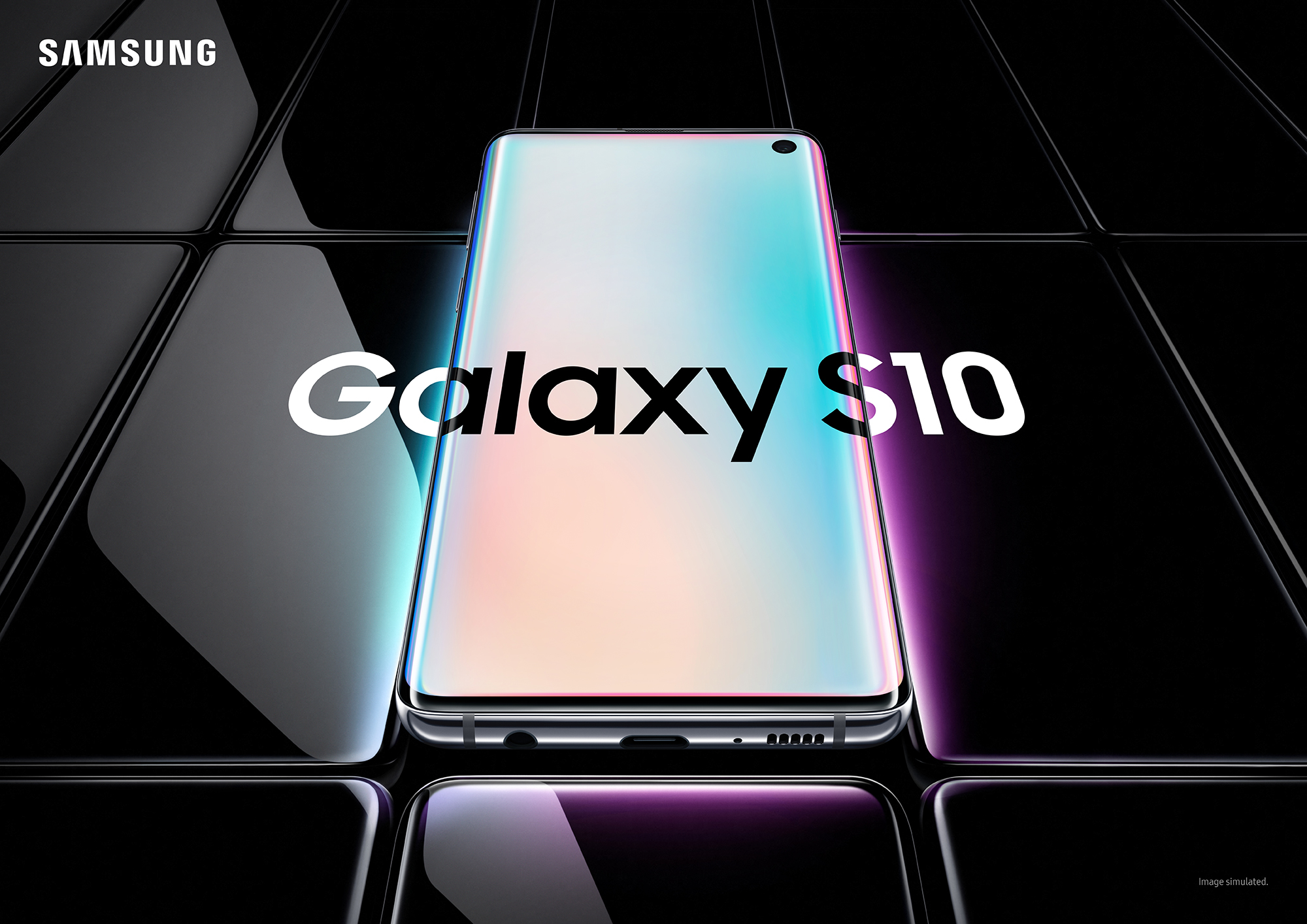 Samsung Launches The 6.1″ Galaxy S10 and 6.4″ Galaxy S10+ with in-screen fingerprint sensors, Prices From $899