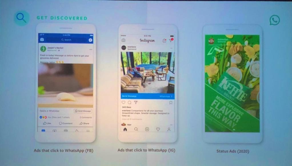 WhatsApp Ads To Appear In-App From 2020