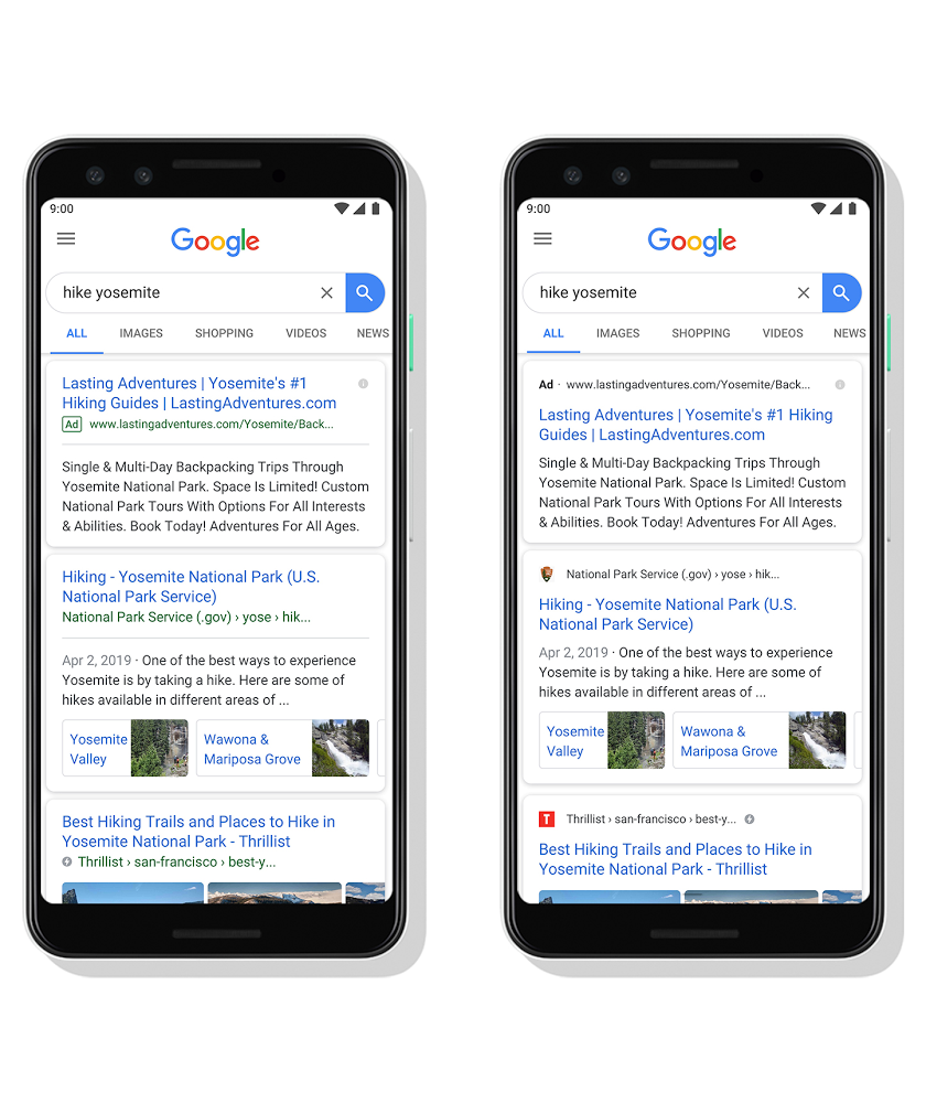 Google Is Updating Its Mobile Search Design To Highlight A Website’s Name And Favicon
