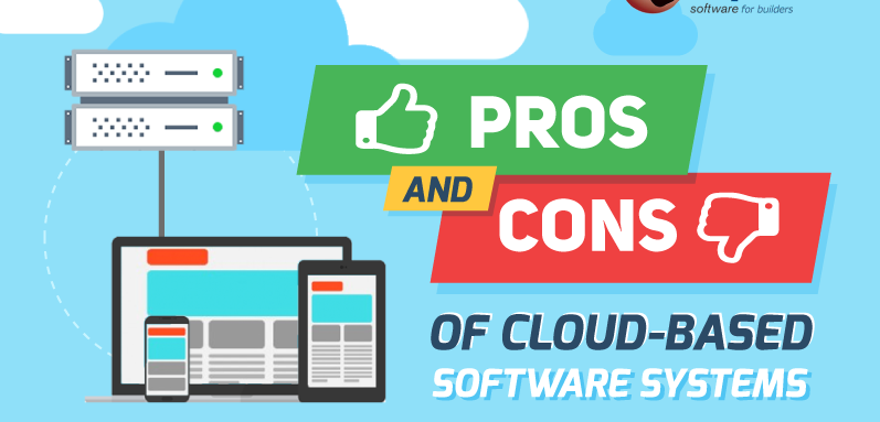 Infographic: Pros And Cons Of Cloud-Based Software Systems