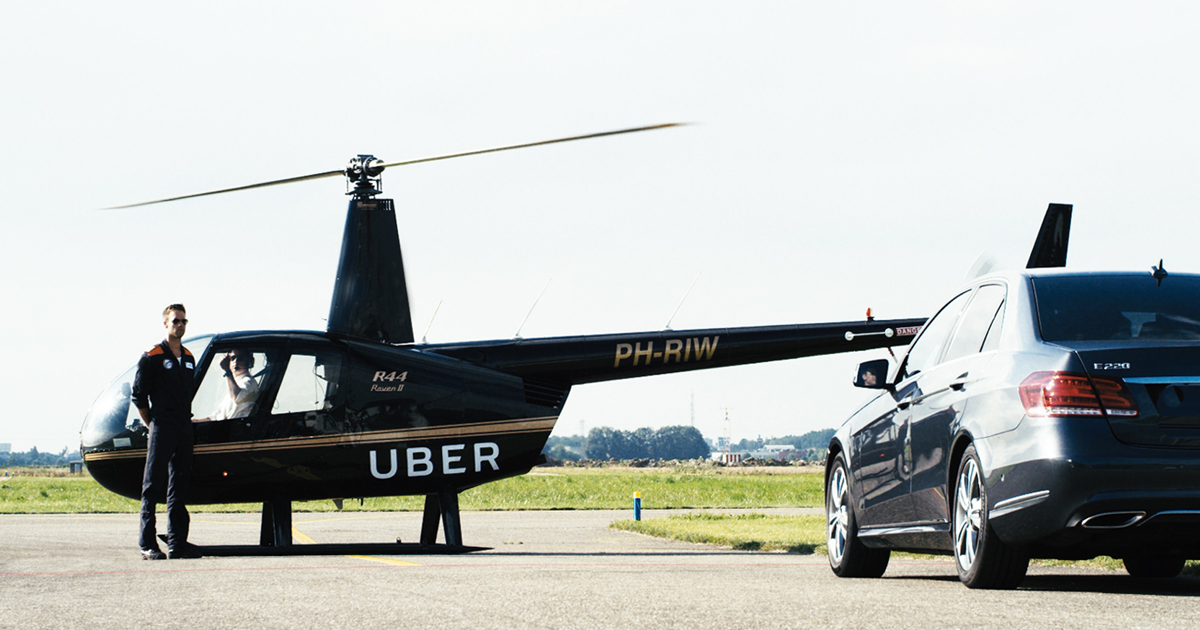 Uber Is Launching An On-Demand Helicopter Service