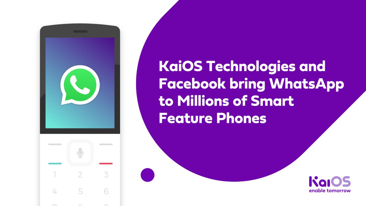 WhatsApp Is Officially Coming To millions Of KaiOS Feature Phones