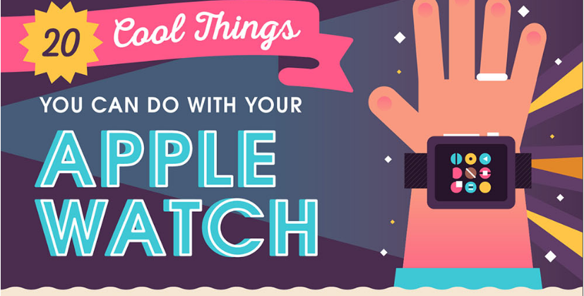 Infographic: 20 Cool Things You Can Do With Your Apple Watch