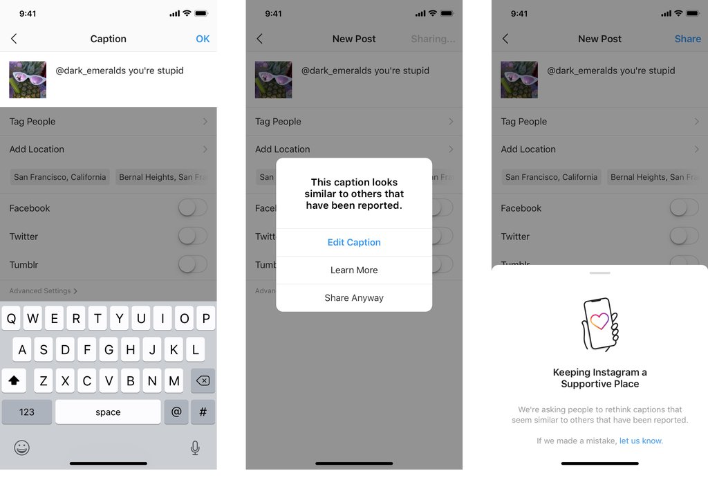 Instagram Rolls Out AI Feature That Will Detect Offensive Captions