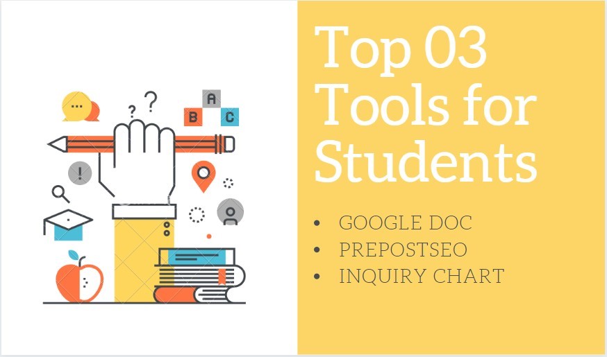Top 3 Online Tools for Students: Plagiarism Checker, Google Docs & Inquiry Chart