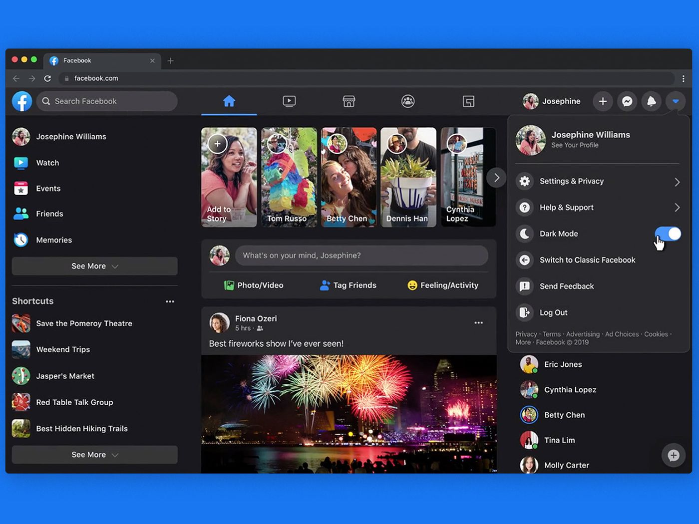 The Facebook Main App For iOS Is Finally Getting The Dark Mode Feature