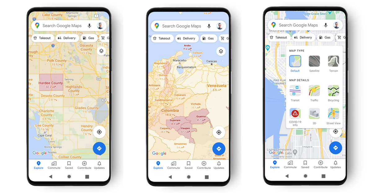 Social Distancing: Google Map Will Begin To Show Updates On COVID-19 Cases In Your Area