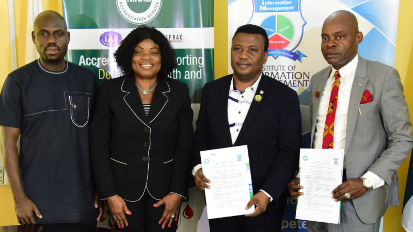 IIM-Africa Signs MoU With NINAS On Training Of Data Management And Accreditation