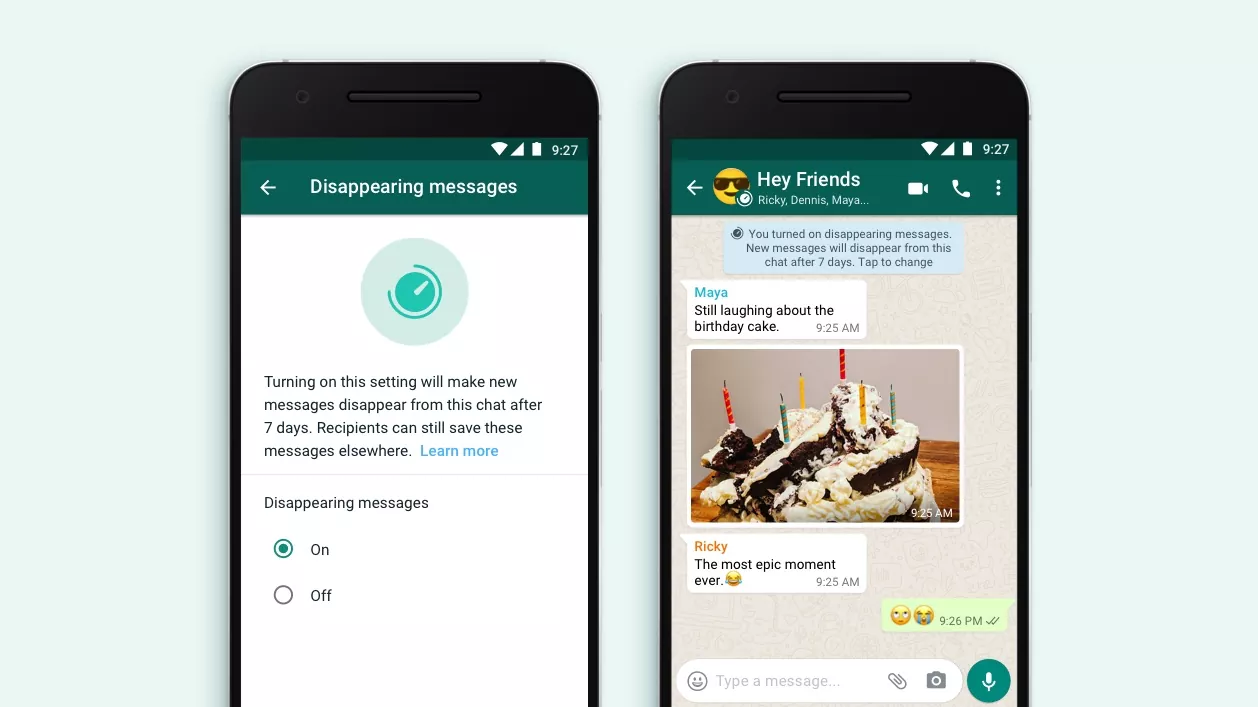 WhatsApp Launches “Disappearing Messages” For Chats From Today