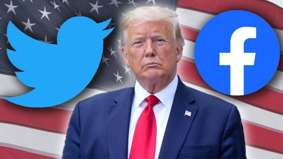 Washington Riot: Trump Faces Suspension From Social Media For Misleading The Public