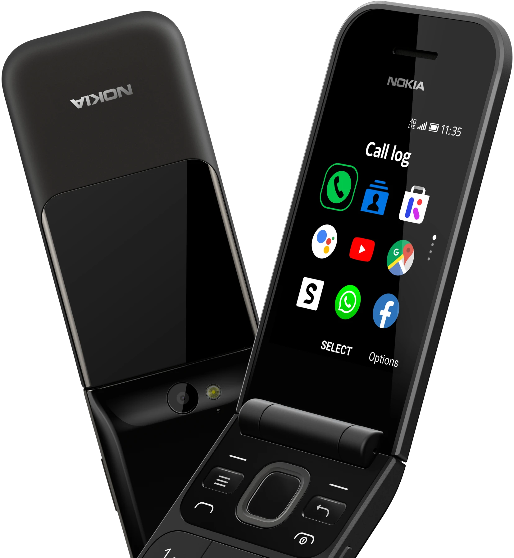 Rebranded Nokia 2720 V Flip With Google Map And LTE Network Is Launched