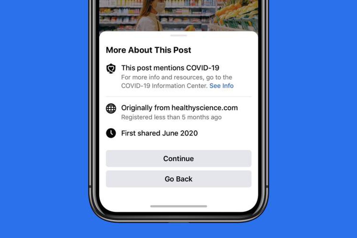 Facebook’s Newly Pop-ups Encourages Accurate Information On Android