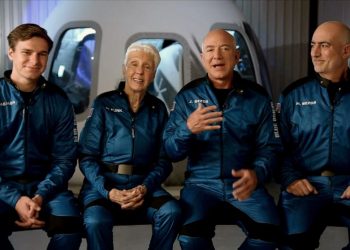 World Richest Person, Jeff Bezos Off For Inaugural Space Flight, Says He Is ‘Not Really Nervous’