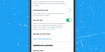 Twitter Now Lets You Set A Security Key As Your Only 2FA