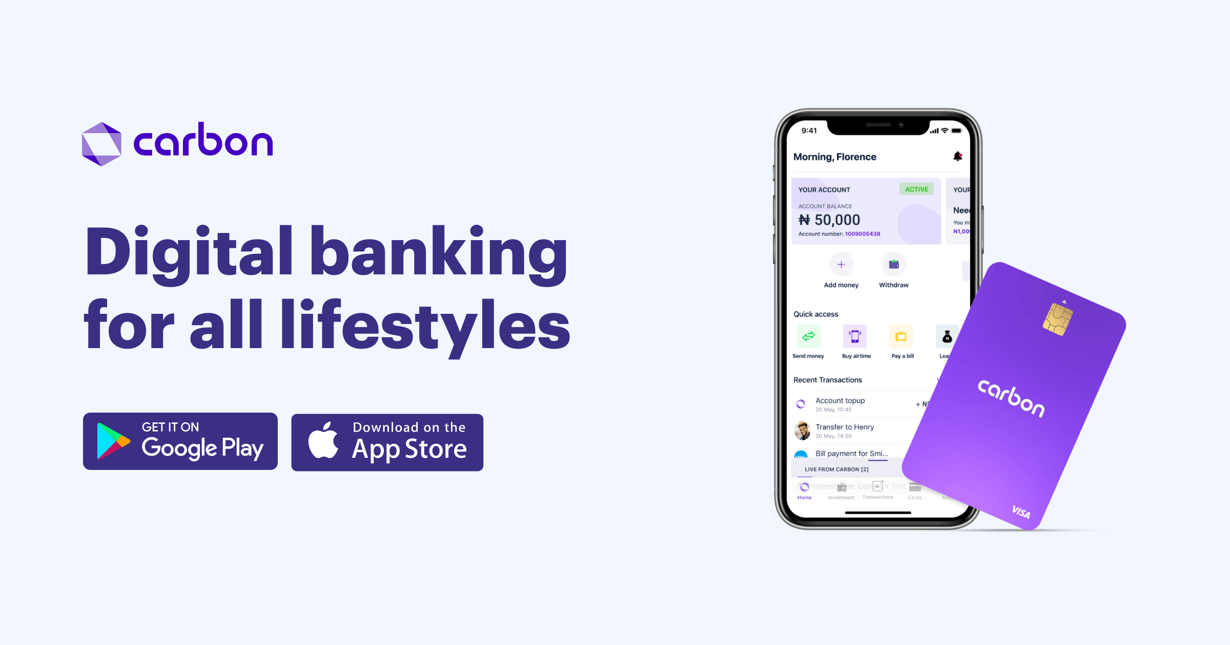 Nigerian Digital Bank Carbon Signs Partnership with Network International